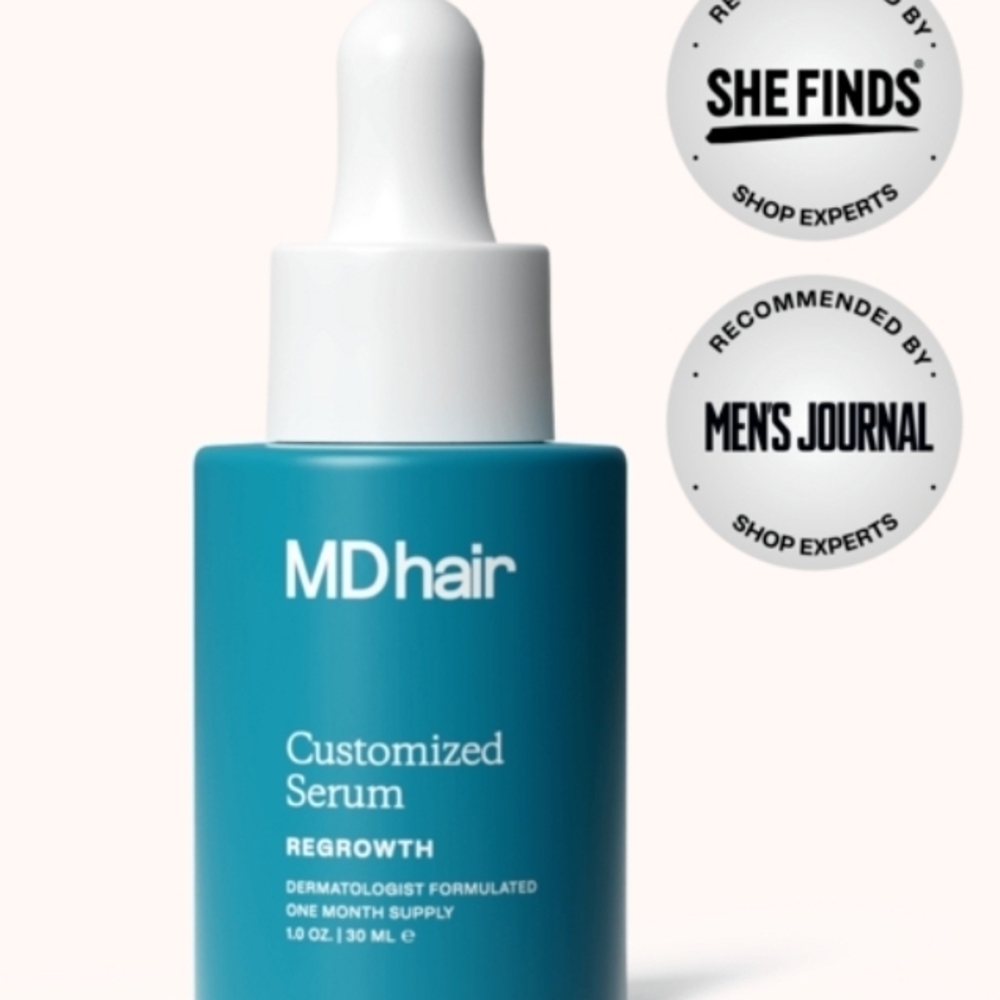 NEW MDhair Customized Serum Regrowth - 1.0 Fl Oz